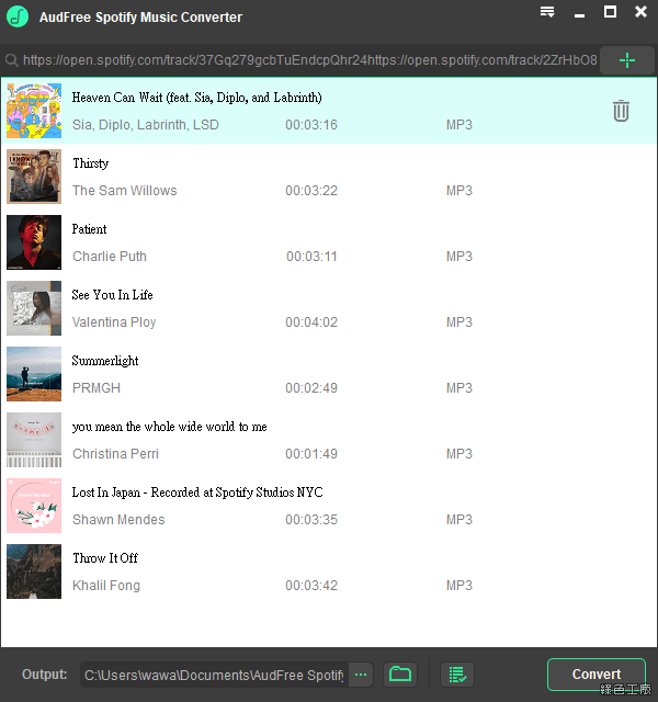 Spotify 音樂如何下載？AudFree Spotify Music Converter