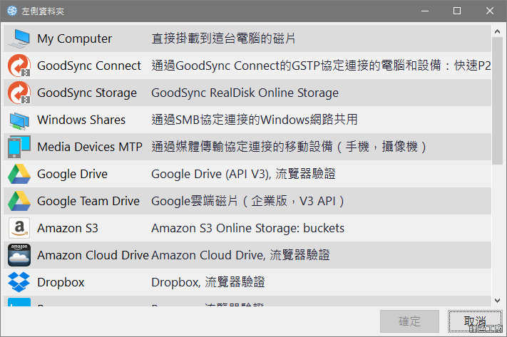 GoodSync 雲端同步備份工具