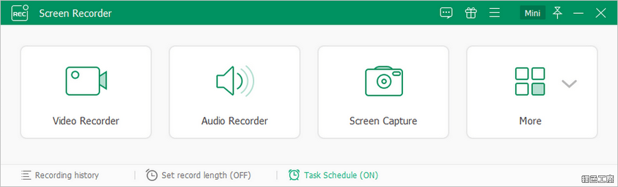 Apeaksoft Screen Recorder 螢幕錄影截圖工具