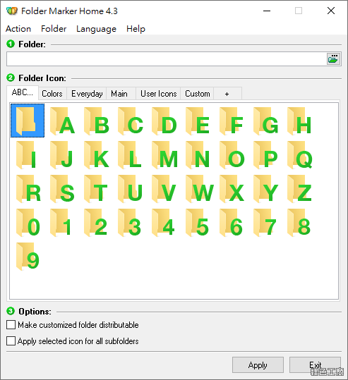 Folder Marker Pro 資料夾變色軟體