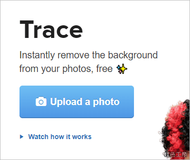 Trace 免費圖片去背網站