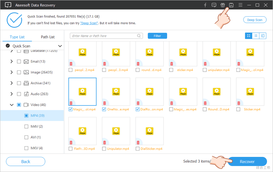 限時免費 Aiseesoft Data Recovery 檔案救援軟體