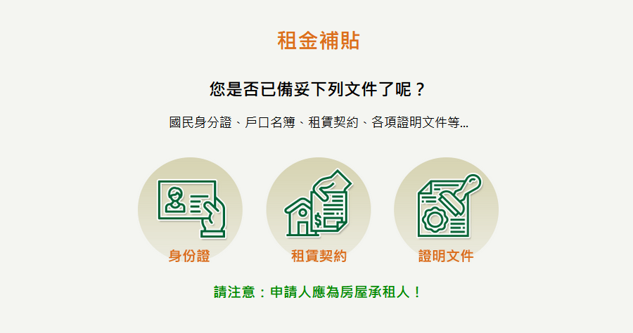 2020 租屋租金補貼線上申請教學整理，要準備那些文件呢？資格如何？