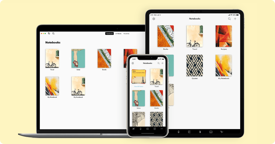 Zoho Notebook 跨平台雲端筆記工具，風格簡單使用方便！