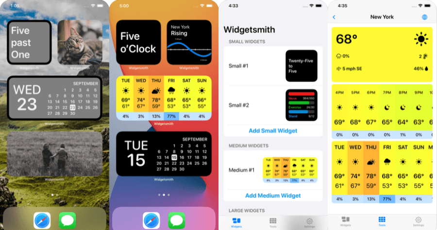 Widgetsmith 打造個性化 iPhone 桌面小工具，放圖片自訂文字都可以