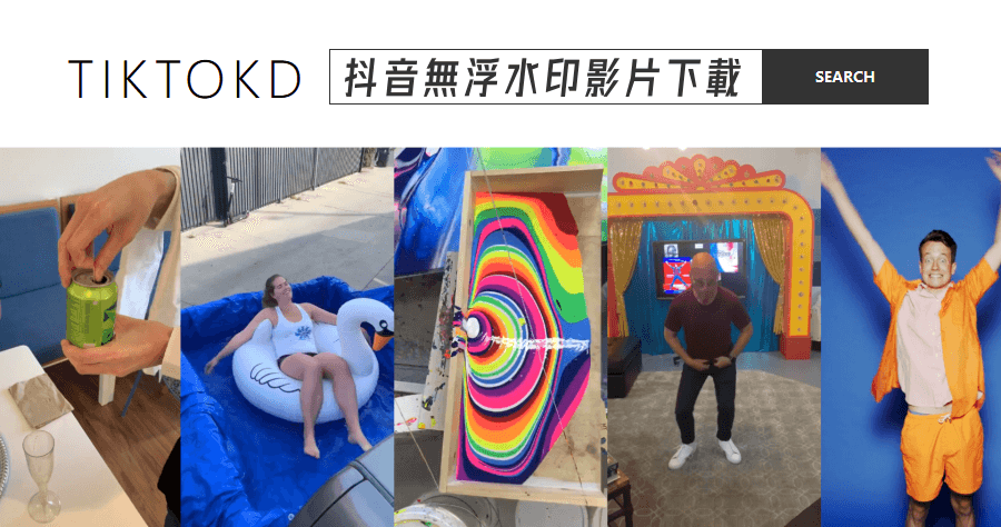 TIKTOKD 100% 無水印 TikTok 影片聲音下載器，電腦手機皆可使用！