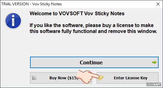 Vov Sticky Notes 桌面便利貼實用工具