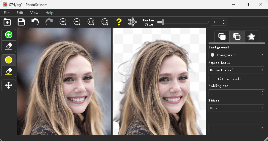限時免費 PhotoScissors 9.2.2 圖片去背工具電腦版