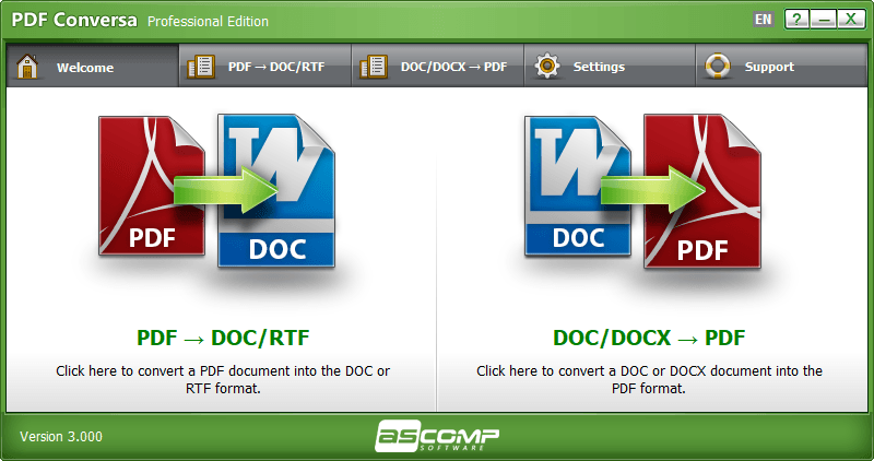 限時免費 PDF Conversa Professional 3.011 如何將 PDF 檔案轉換成 Word 文書檔案