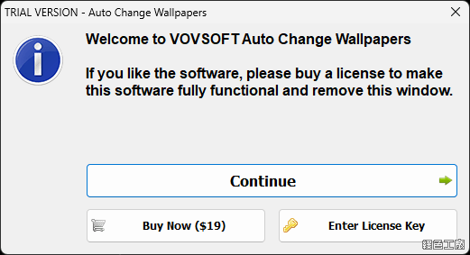 Auto Change Wallpapers 自動更換桌布軟體