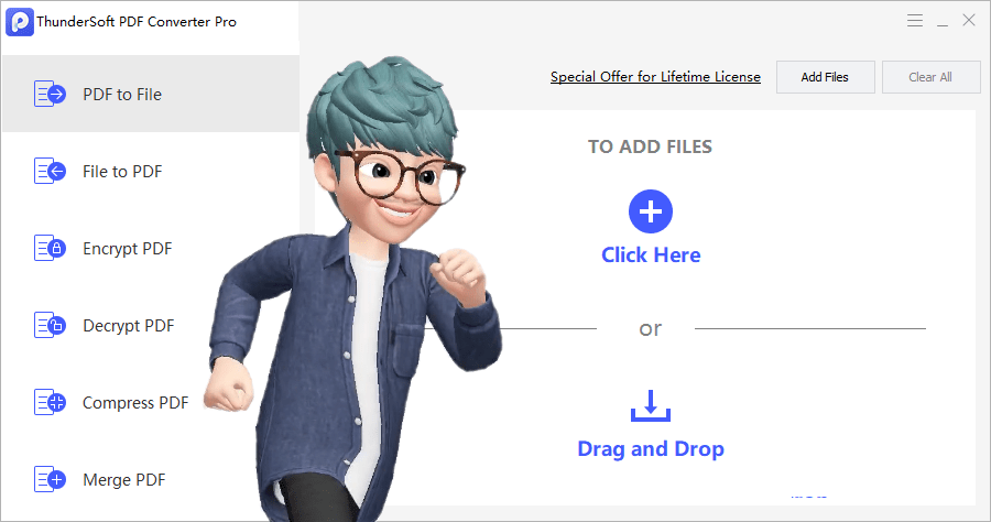 限時免費 ThunderSoft PDF Converter Pro 轉檔多功能工具，PDF 加密解密壓縮合併等等