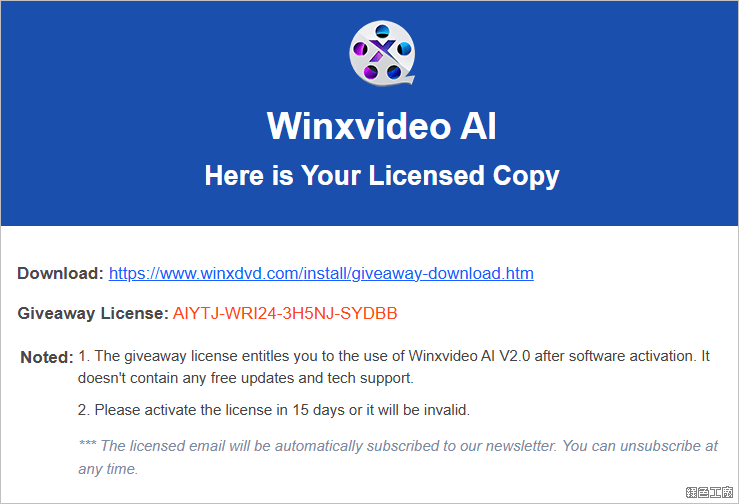 限時免費 WinXvideo AI 強大影片畫質提升工具，螢幕錄影 / AI 提升畫質 / 影片壓縮 / 下載 / 轉檔一款搞定