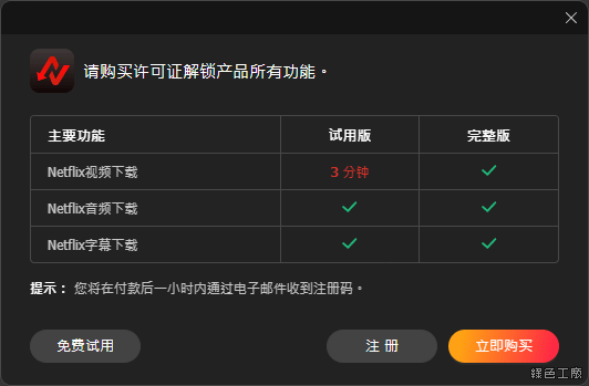 ViWizard Netflix Video Downloader 高畫質下載工具