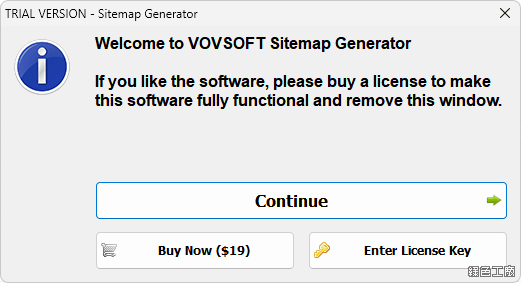 Sitemap Generator 網站地圖建立工具
