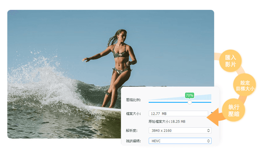 限時免費！2025年最佳影片壓縮與AI畫質增強軟體&mdash;VIDEOPROC CONVERTER AI，輕鬆壓縮，極致畫質