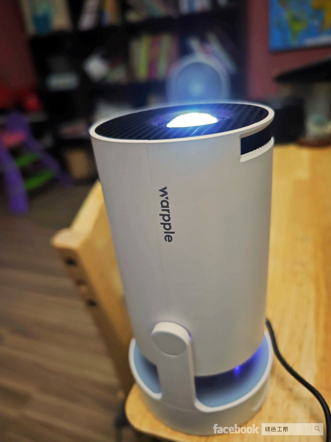 開箱 Warpple 國民輕劇院 LA3 便宜實惠的超優質的短焦投影
