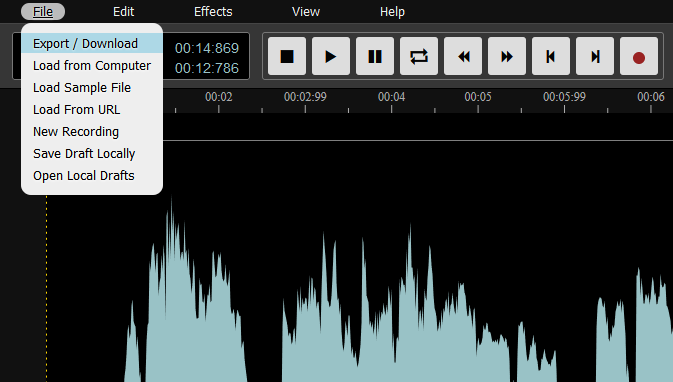 AudioMass 免費線上音訊編輯器，在網頁就能編輯音樂檔