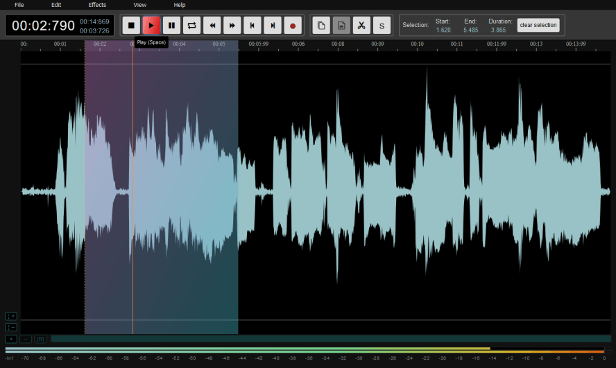 AudioMass 免費線上音訊編輯器，在網頁就能編輯音樂檔