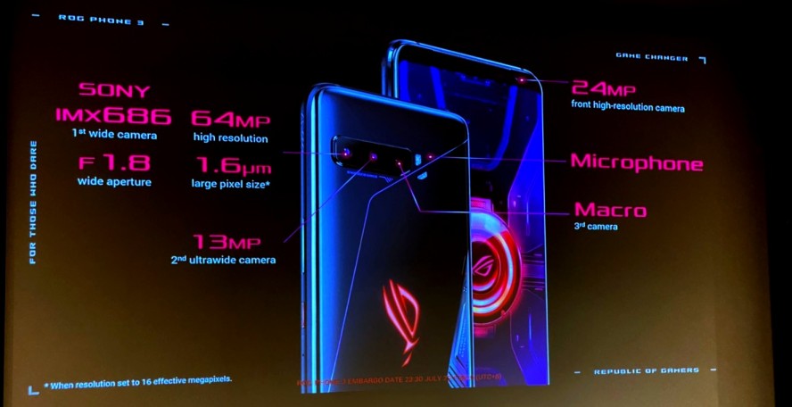 ( 7/22 ) ROG Phone 3 正式釋放電競野獸