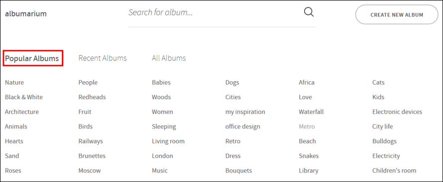 Albumarium 擁有千百種主題的免費高畫質圖庫，免註冊又可輕鬆下載!
