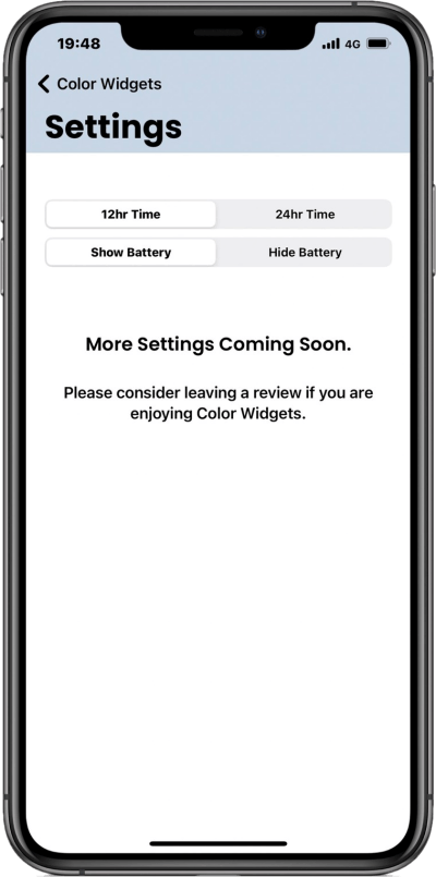 Color Widgets 能為 iPhone 介面添加時尚的日期時間小工具，iOS 14 版本限定！