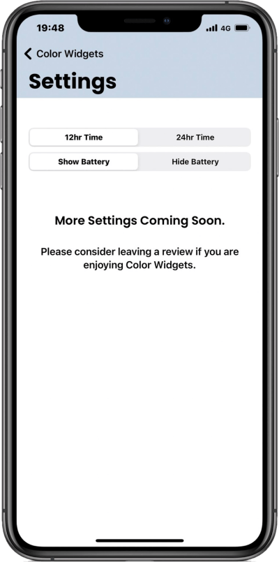 Color Widgets 能為 iPhone 介面添加時尚的日期時間小工具，iOS 14 版本限定！