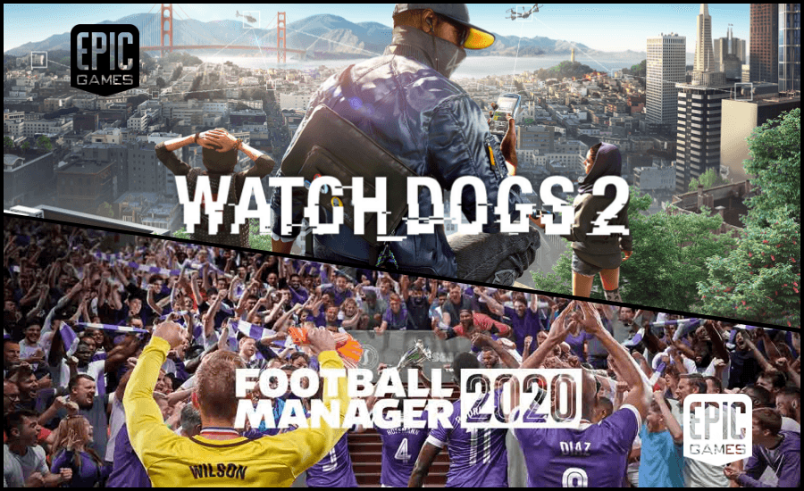EPIC Games 本周祭出兩大好禮 《Watch Dogs 2》 與 《足球經理 2020》，現在下載終身暢玩喔 !
