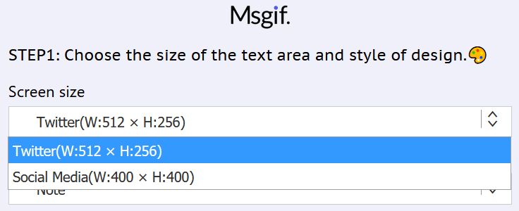 Msgif 可將文字設計成 GIF 動圖網站，讓你用文字吸引人們目光 !