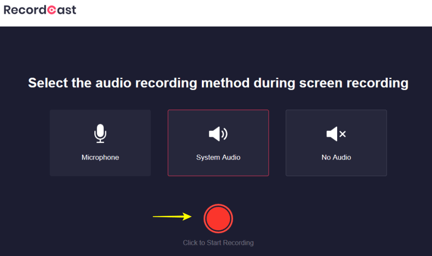 RecordCast 一個能在錄製結束後還會幫你自動開啟線上影片編輯網站的好工具
