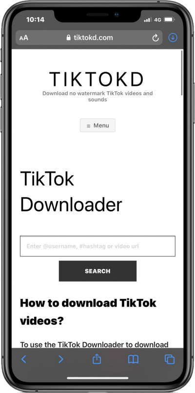 100% 無水印 TikTok 影片及聲音下載器，電腦/手機皆可使用！