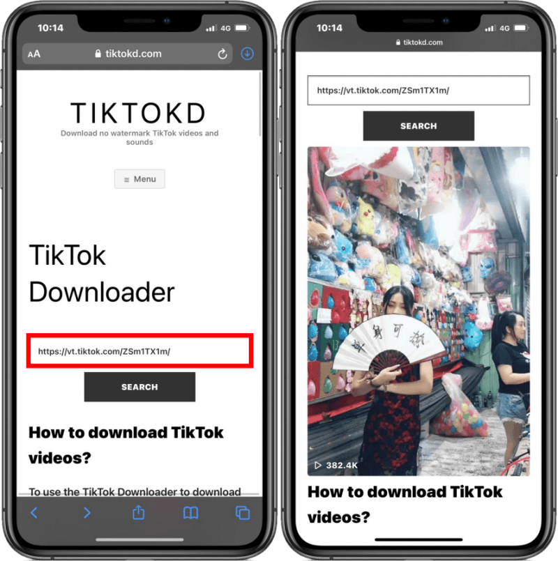 100% 無水印 TikTok 影片及聲音下載器，電腦/手機皆可使用！