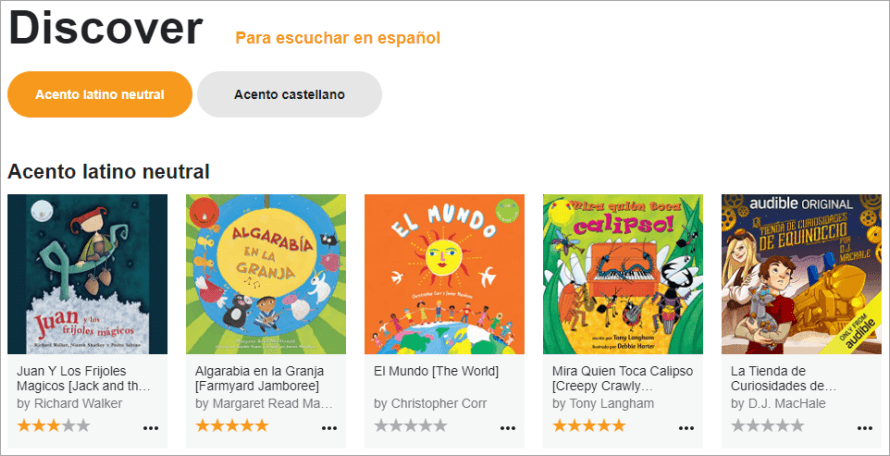 Audible Stories 亞馬遜線上有聲書，適合大小孩一同學習語言的好地方！