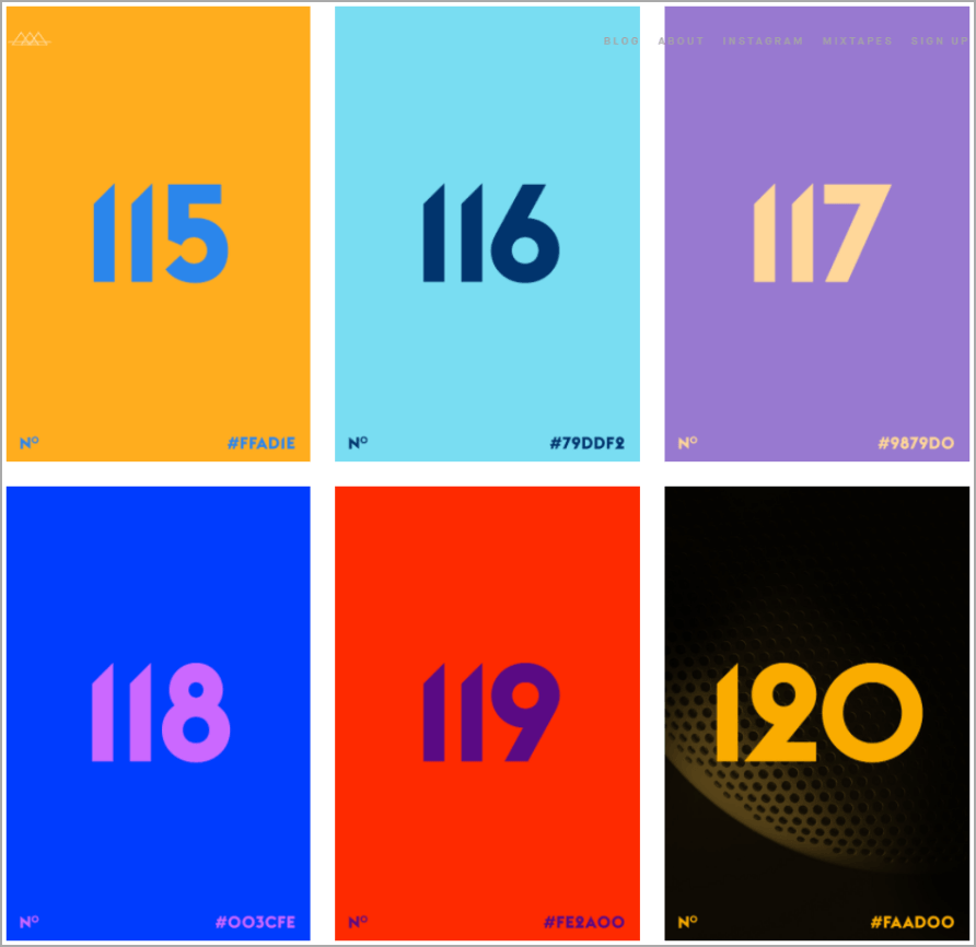 ColorClaim 提供 120 種絕佳配色網站，身為設計人的你千萬別錯過！