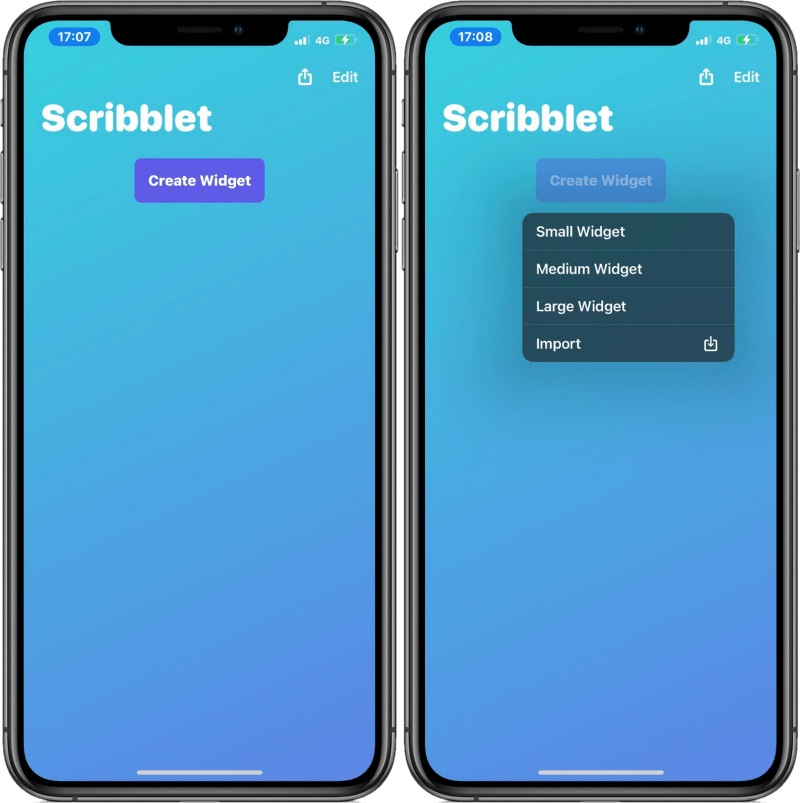 Scribblet 手寫與繪圖小工具，讓你在 iPhone 螢幕上放上待辦事項與繪畫作品