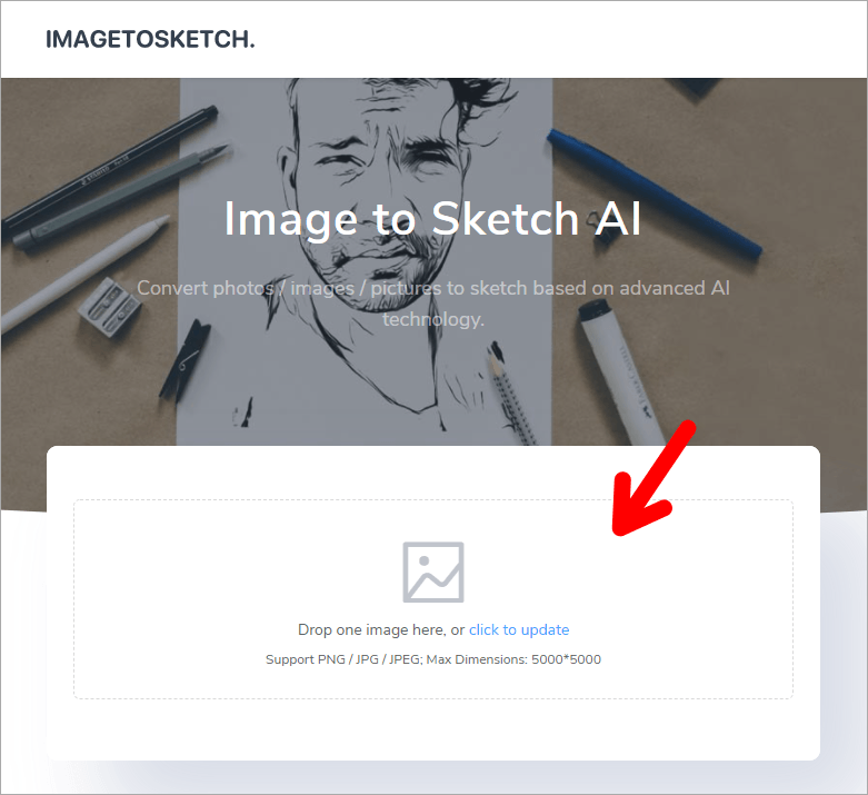 Image to Sketch AI 線上圖片轉素描器！讓你一次擁有多張不同風格素描畫！
