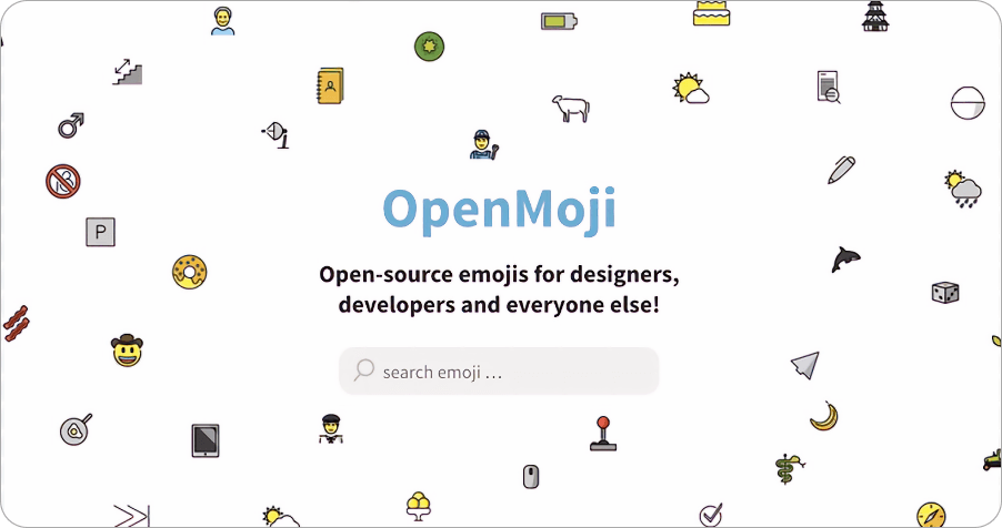 OpenMoji 免費商用 Emojis 網站，共有 3678 圖示並支援 SVG、PNG 格式！