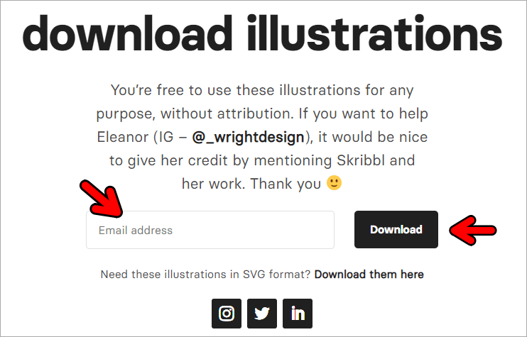 Skribbl 免費線上手繪 PNG 插圖素材網，可做個人及商業使用且無須註明出處！