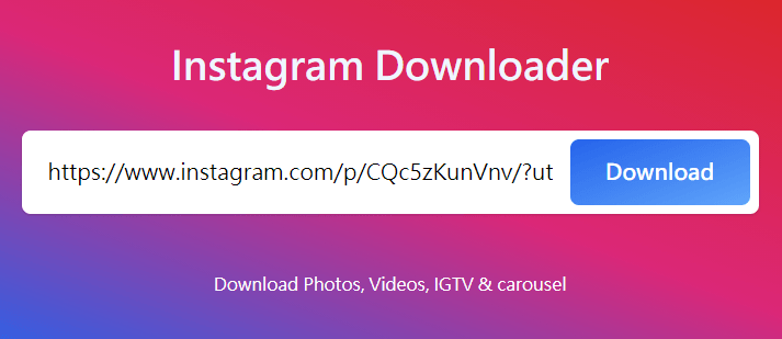 iGram 免費線上 IG 下載器！只需一鍵便可輕鬆取得 IG 照片、影片！