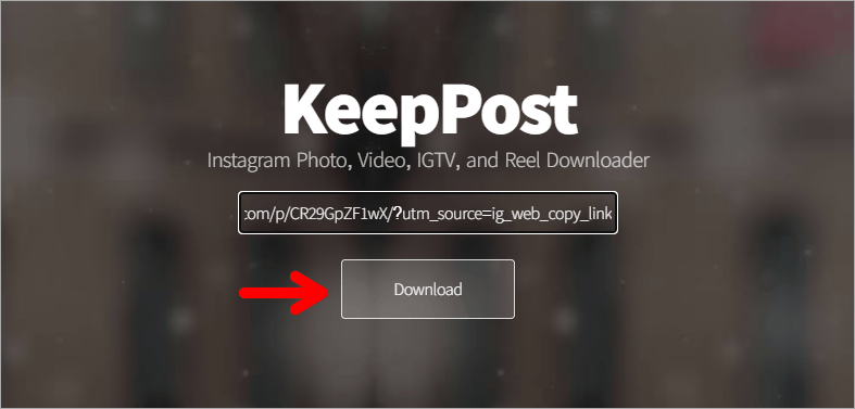 KeepPost 超好用的線上 IG 照片/影片下載器，一鍵輕鬆下載就是這麼簡單！
