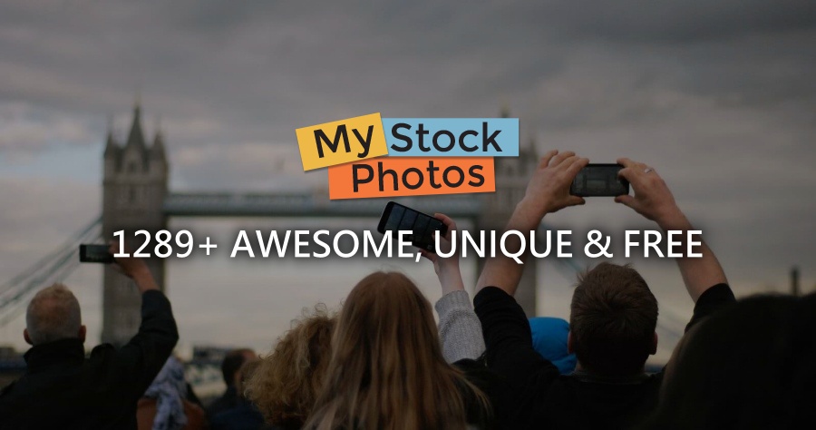 MyStockPhotos 擁有 1200 張以上的精美圖庫，全 CC0 授權並可商用！