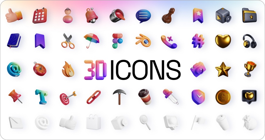 3d free icon