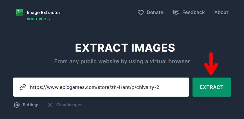 Image Extractor 免費線上網頁圖片下載工具，免安裝免註冊網址貼上就搞定！