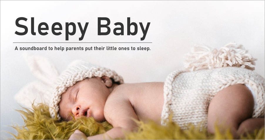 Sleepy Baby 小寶寶的最佳睡眠播放器，20 種助眠環境音效任你搭配！