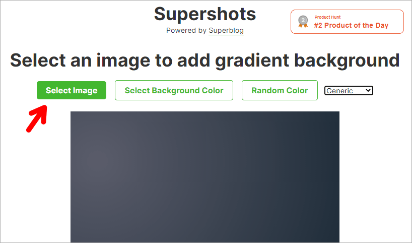 Supershots 超美的漸層背景添加器，一秒讓你的圖片超吸睛！