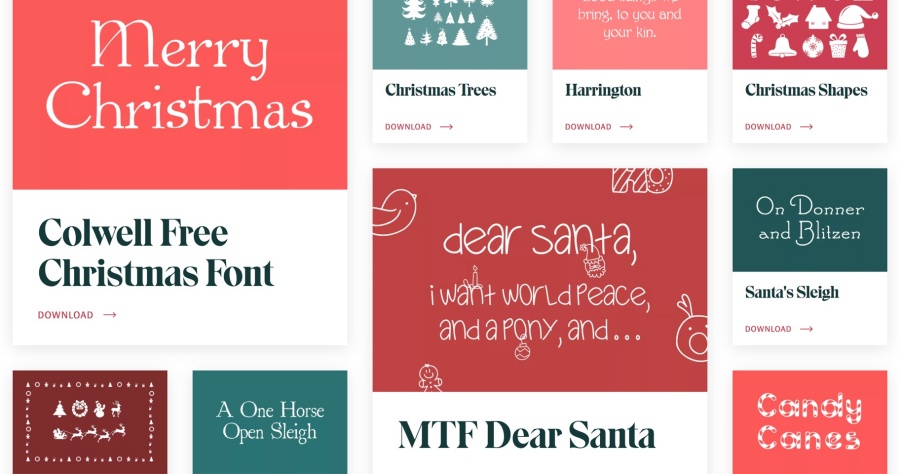 a christmas story font