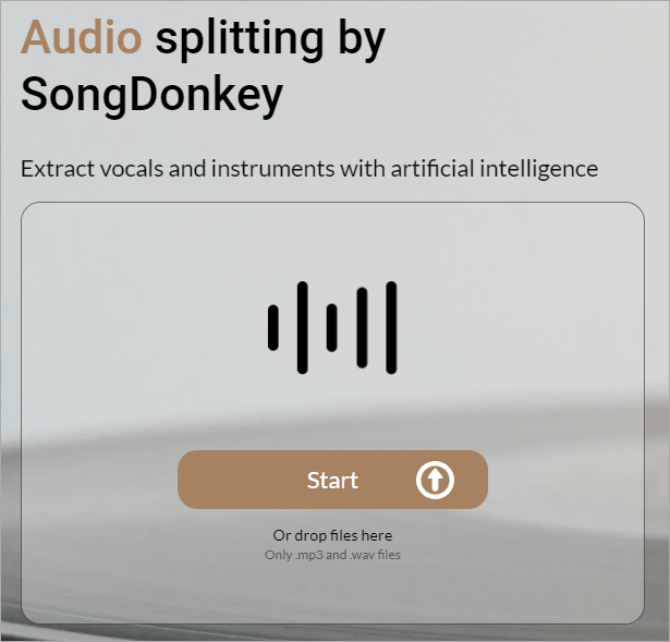 SongDonkey 免費線上分離人聲與配樂工具，製作卡拉OK伴奏就是這麼簡單！