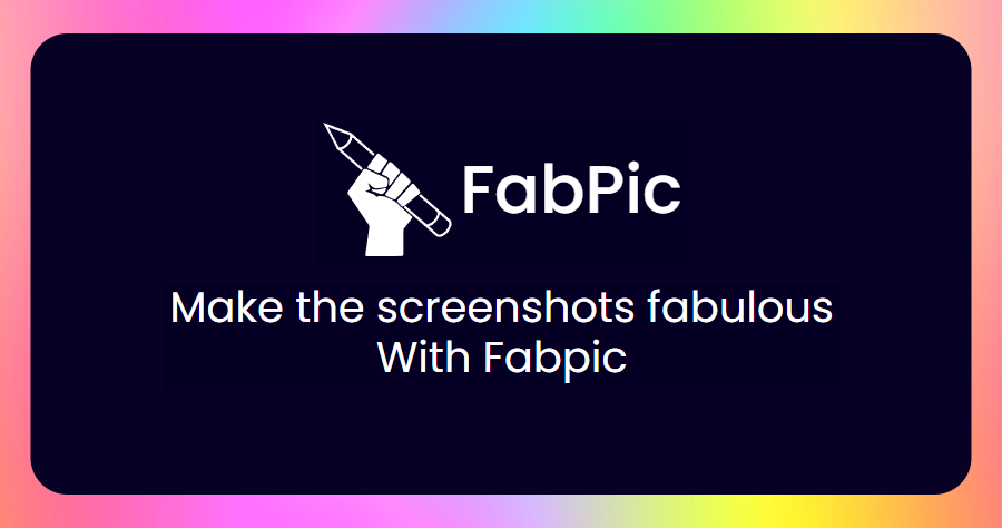 FabPic 超讚的截圖美化神器，讓你增加網站點閱率不再是難事！