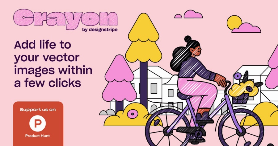 Crayon 最佳 SVG 向量圖動畫產生器，100 %免費還可加入手繪線條風格！