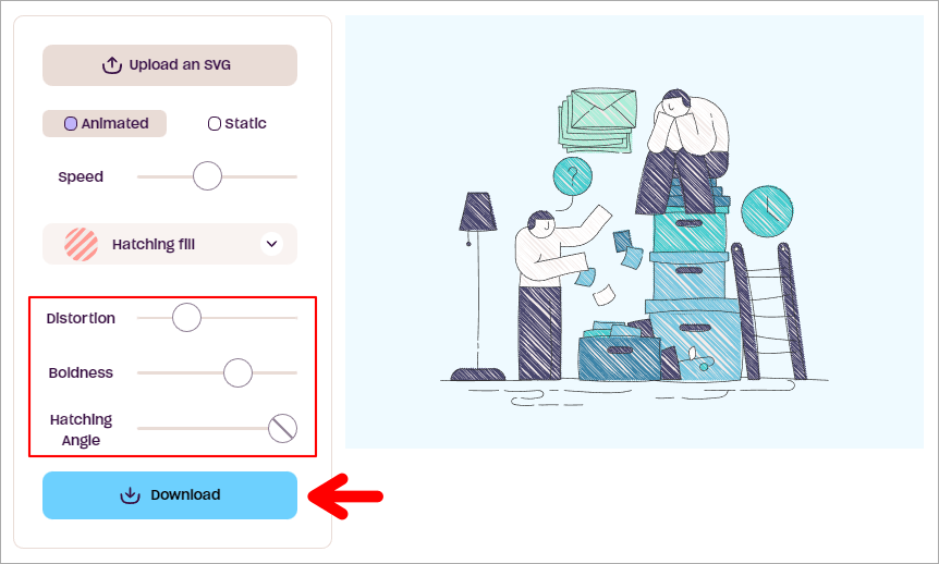 Crayon 最佳 SVG 向量圖動畫產生器，100 %免費還可加入手繪線條風格！