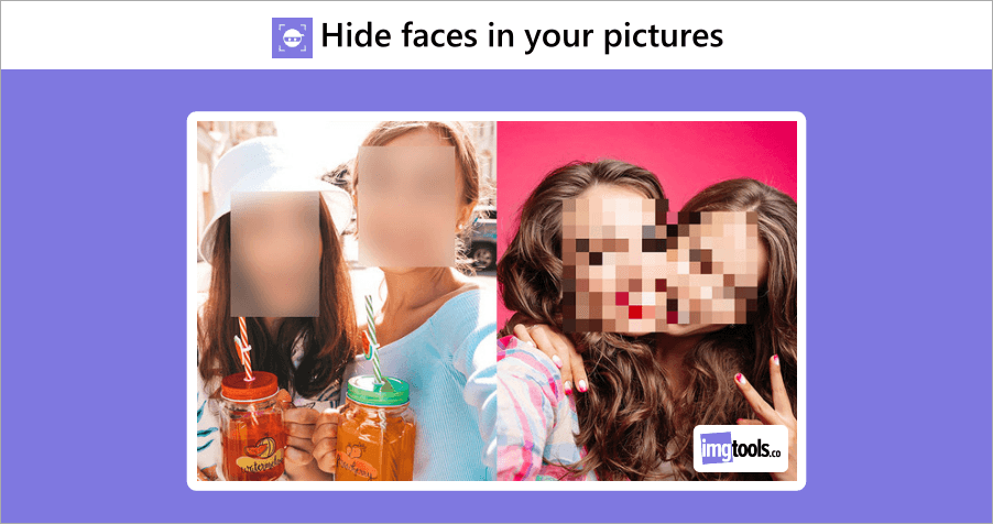 Hide Faces 超有趣的線上人臉遮蔽工具，支援批次處理及提供 9 種遮蔽效果！